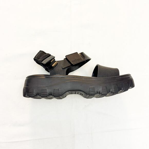 Melissa Shoes Kick Off Strappy Sporty Sandals Platform Size 9 - Picture 5 of 6